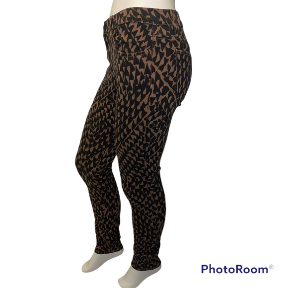 Joe’s Jeans Wild Collection The Skinny Animal Print Tan Black Jeans - Size 27 - Picture 4 of 10